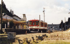 西中金駅にて